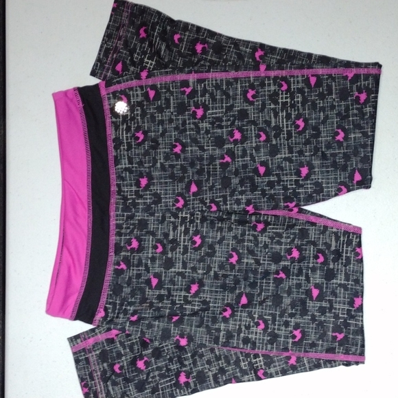 Girls Leopard Leggings Size Medium 10/12 - Picture 3 of 5